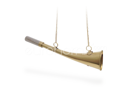 23cm long Brass curved shipping horn